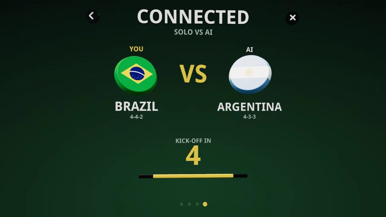 CONECTADO: Brasil x Argentina, saída de bola em 4